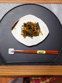 ヨウサマの減塩蕪(かぶ)の葉炒め-レシピのメイン写真