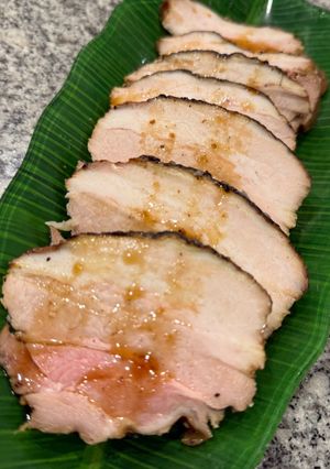 ヘルシオで簡単！こんがり低温調理焼豚-レシピのメイン写真
