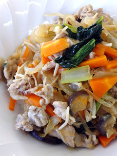 【減塩レシピ】野菜たっぷり豚丼-レシピのメイン写真