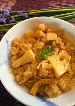 たけのこご飯トマト味-レシピのメイン写真