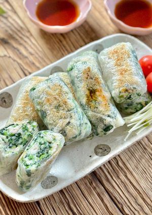 ほうれん草のもちもち餃子-レシピのメイン写真