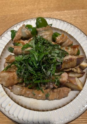 簡単！なすとピーマンの肉巻き-レシピのメイン写真