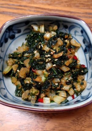 大根の葉の油炒め-レシピのメイン写真