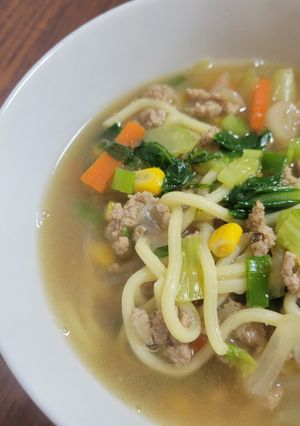 みそラーメン/七尾市給食-レシピのメイン写真
