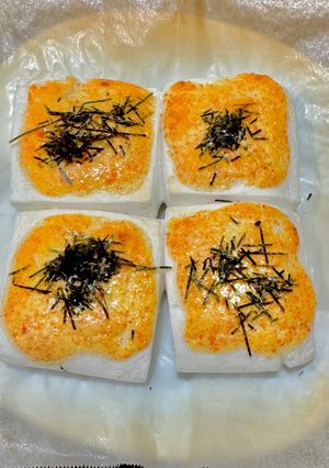 簡単つまみ 炙り明太マヨはんぺん-レシピのメイン写真