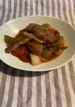 豚肉のロベール風-レシピのメイン写真