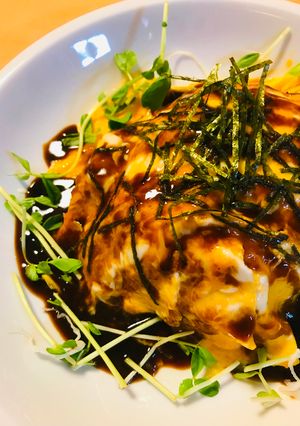 たきこみごはん活用●牛飯オムライス-レシピのメイン写真