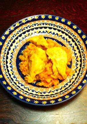 ワンパンで鶏のエスニック炊き込みご飯-レシピのメイン写真