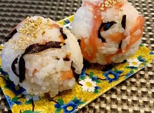 おにぎり紅生姜たっぷり塩昆布-レシピのメイン写真