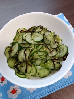 きゅうりの浅漬け風サラダ♪-レシピのメイン写真