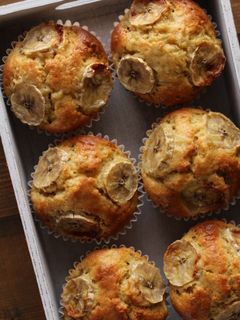 HMで簡単!美味しいバナナマフィン♪-レシピのメイン写真