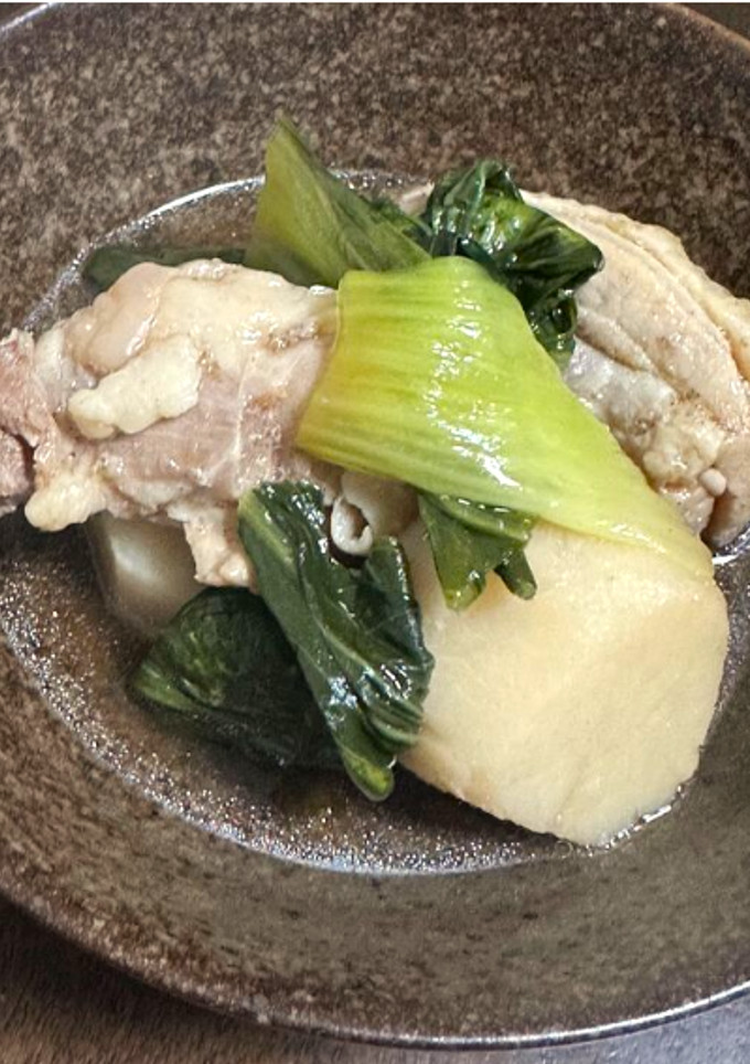 鶏もも肉と里芋の旨だし煮-レシピのメイン写真