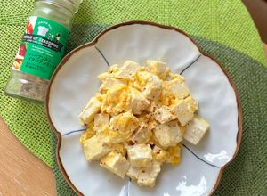 木綿豆腐を使った…ふんわり卵サラダ-レシピのメイン写真