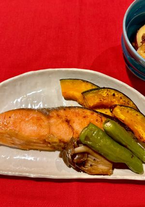 鮭の酒粕味噌焼き-レシピのメイン写真