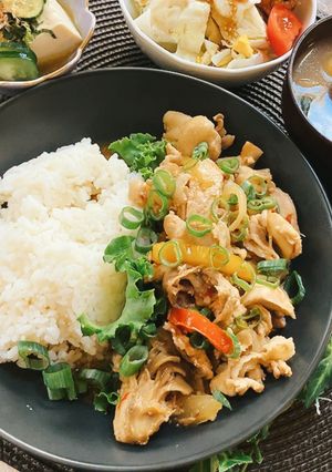 お肉と舞茸のオイスター炒め-レシピのメイン写真