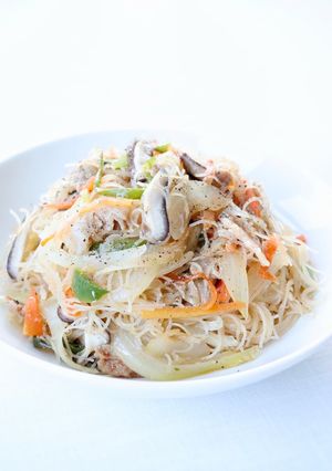 モチモチ〜な【Bistro焼きビーフン】-レシピのメイン写真