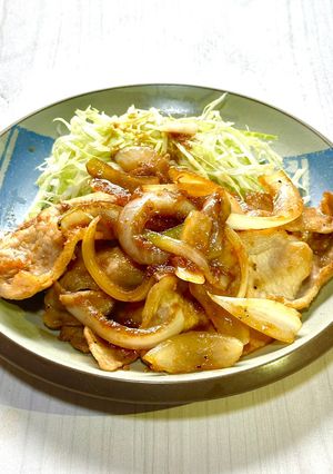 焼きに一工夫!豚の生姜焼き🎵-レシピのメイン写真