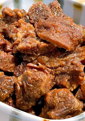 熊肉のしぐれ煮-レシピのメイン写真