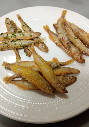 まるで う○い棒！ 味付けワカサギ-レシピのメイン写真