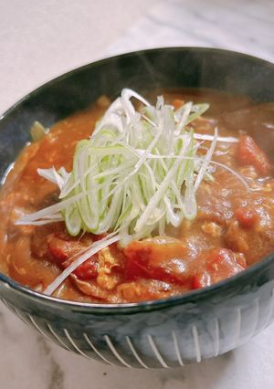 トマたまカレーうどん-レシピのメイン写真