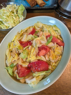 春キャベツと油揚げのだし煮-レシピのメイン写真