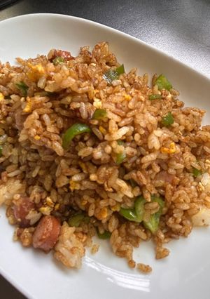 残りご飯リメイクカレーチャーハン-レシピのメイン写真