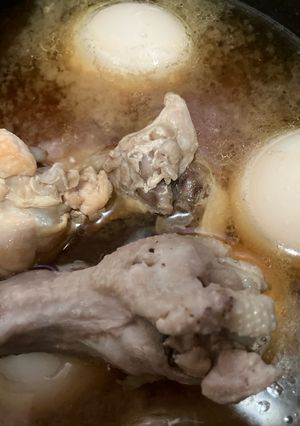 鶏手羽元と玉子のさっぱり煮-レシピのメイン写真