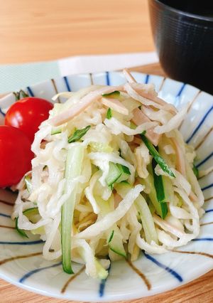 切干大根サラダ-レシピのメイン写真