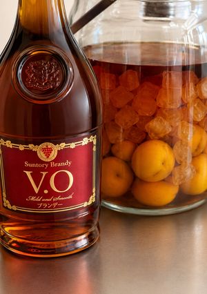 あまくてとろり♡簡単！ブランデー梅酒！-レシピのメイン写真