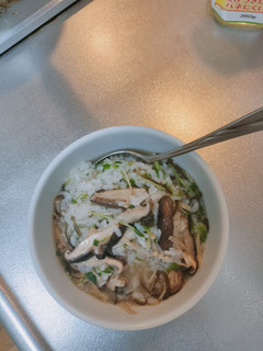 きのこ2種とかいわれ大根のおじや風煮-レシピのメイン写真