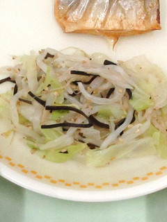 【学校給食】野菜の塩昆布和え-レシピのメイン写真