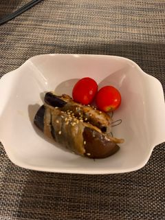 甘辛茄子の肉巻き-レシピのメイン写真