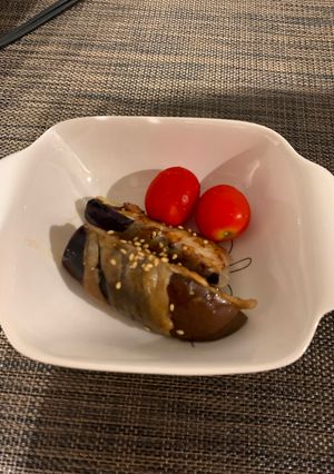 甘辛茄子の肉巻き-レシピのメイン写真