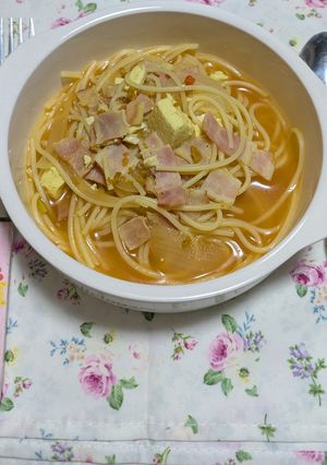 カレースープパスタダイエットメニューに-レシピのメイン写真