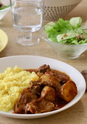 たっぷりポテトのコクうまラムカレー♪-レシピのメイン写真
