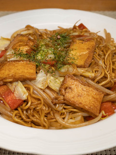 厚揚げ入りマルちゃん正麺・焼きそば-レシピのメイン写真