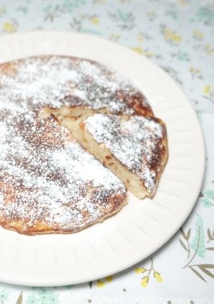 大麦粉でもっちりケーキ♪♪-レシピのメイン写真