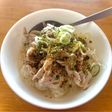 豚肉とわさびのお茶漬け
