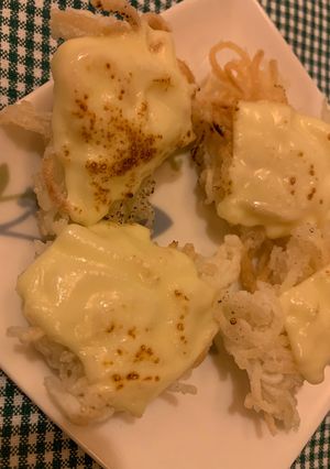 揚げ焼きそうめんピザ？-レシピのメイン写真