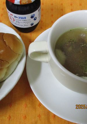 しいたけベーコンのあったかスープ😋-レシピのメイン写真