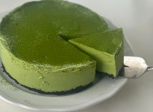 焼かない！生クリーム抹茶チーズケーキ-レシピのメイン写真