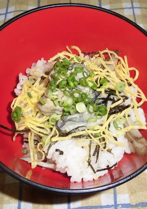 絶品！広島名物かき飯-レシピのメイン写真