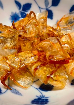 海老の殻のカリカリ　塩味-レシピのメイン写真
