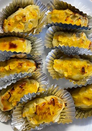 りんごのせスイートポテト~絶品への挑戦~-レシピのメイン写真