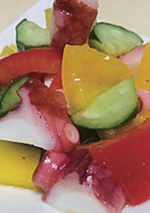 たこの野菜マリネサラダ-レシピのメイン写真