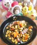 お豆さんの煮物（大豆の煮物）美味しい