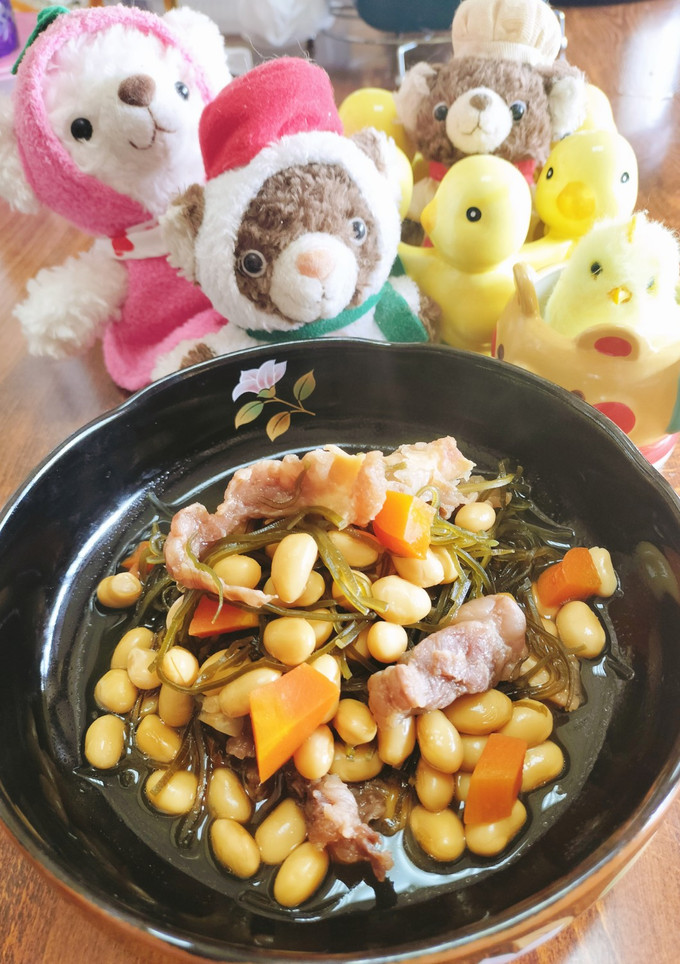 お豆さんの煮物（大豆の煮物）美味しい-レシピのメイン写真