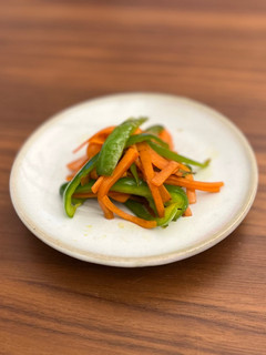 にんじんとピーマンの和風炒め-レシピのメイン写真