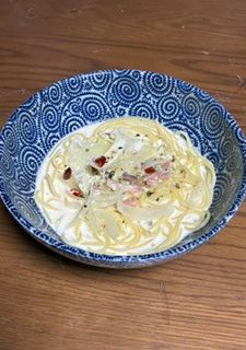 牛乳のスープスパゲティ-レシピのメイン写真