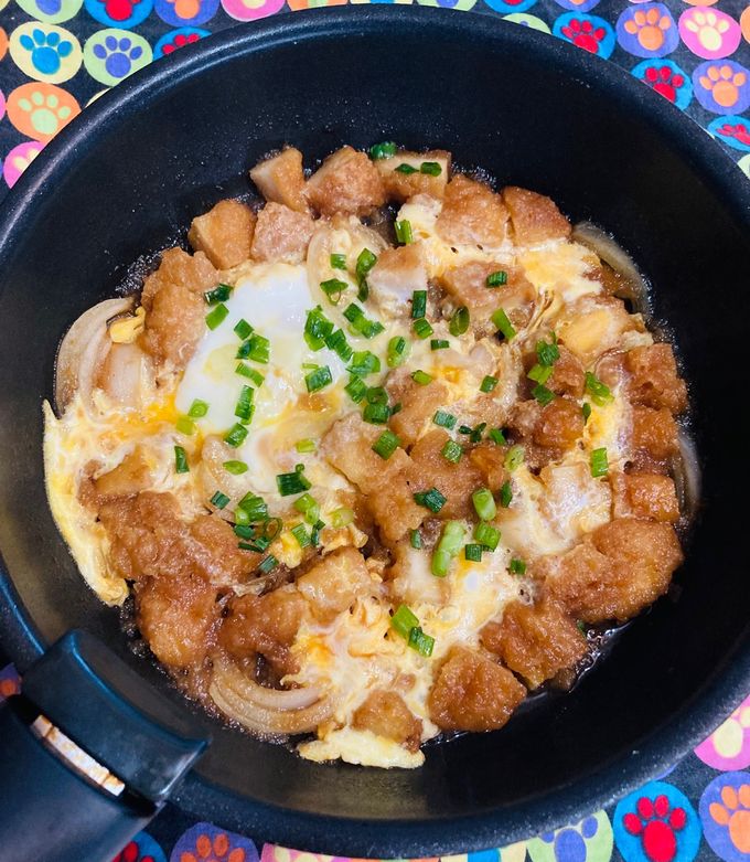 10分料理●ナゲットで＼簡単／親子丼の頭-レシピのメイン写真